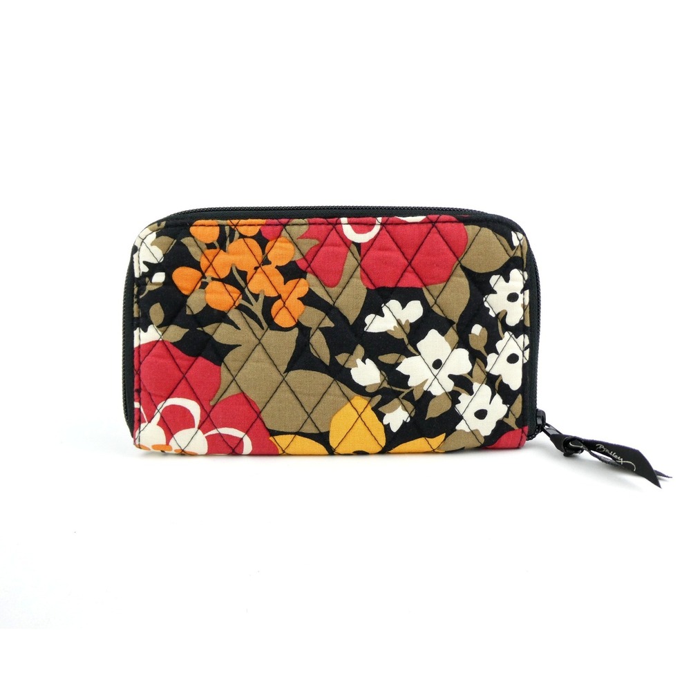 Vera Bradley Bittersweet Zip Around Wristlet Wallet
